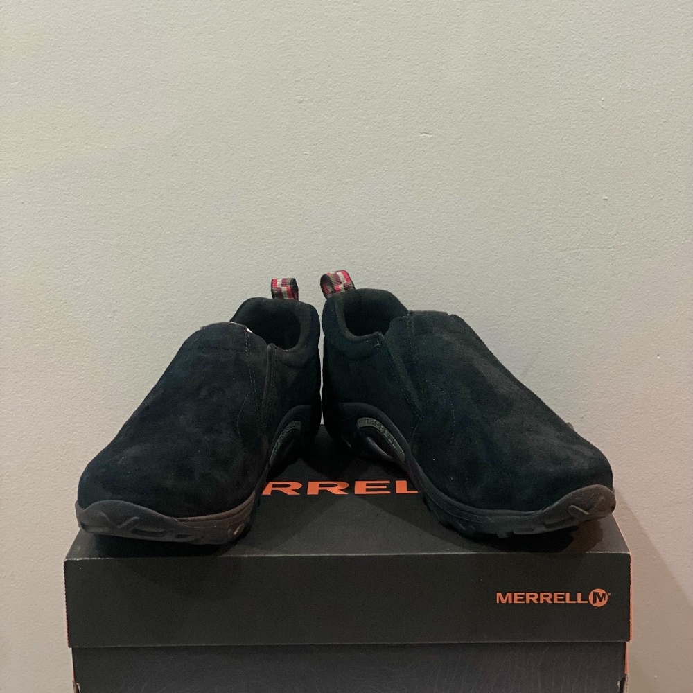 Merrell Black Unisex 6.5 Shoes for Hiking